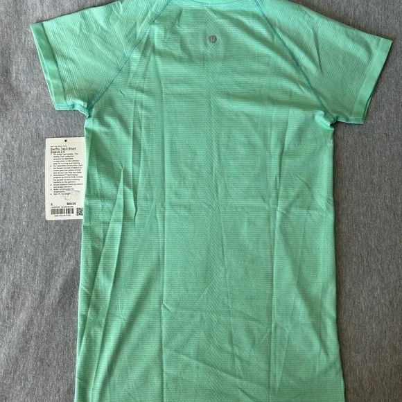 Lululemon Mint Green Swiftly Tech Short Sleeve 2.0 - Picture 5 of 6